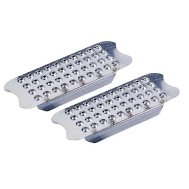 Beugel voetzooltjes RVS
