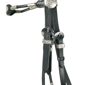 PFIFF Westernhoofdstel, gewalst leer | Minihorseshop