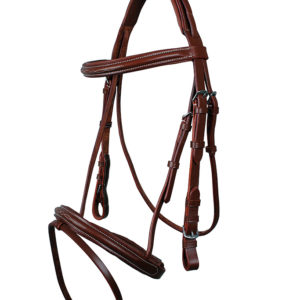 QHP Hoofdstel luxe stiksel | Minihorseshop