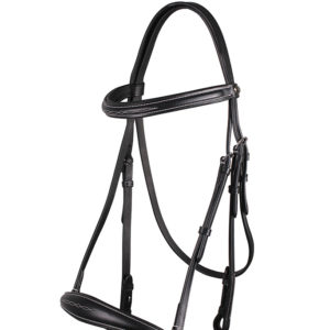 QHP Hoofdstel luxe lage neusriem | Minihorseshop