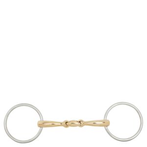 BR Dubbel Gebroken Watertrens Soft Contact 12 mm Ø 70 mm | Minihorseshop
