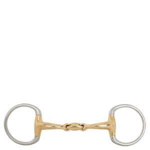 BR Dubbel Gebroken Bustrens Soft Contact 14 mm Ø 65 mm | Minihorseshop