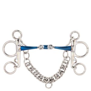 BR Dubbel gebroken Pelhambit Sweet Iron 14 mm | Minihorseshop