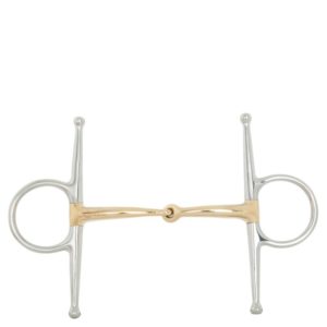 BR Enkel gebroken kneveltrens Soft Contact 14 mm scharen 165 mm | Minihorseshop