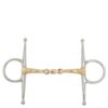 BR Dubbel Gebroken Kneveltrens Soft Contact 14 mm Scharen 165 mm | Minihorseshop