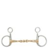 BR Dubbel Gebroken Bauchertrens Soft Contact 14 mm Scharen 110 mm | Minihorseshop