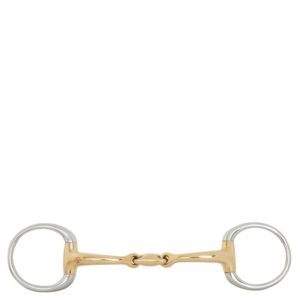 BR Dubbel Gebroken Onderlegtrens (bustrens) Soft Contact 10 mm Ø 50 mm | Minihorseshop