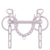 BR Liverpoolstang RVS 16mm recht | Minihorseshop