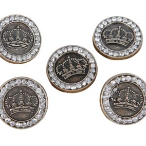 Harry's Horse Knopen crystal kroon | Minihorseshop