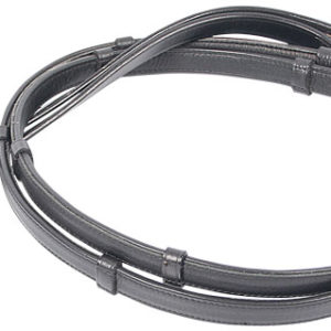 Harry's Horse Teugels, soft leder met stops, zwart | Minihorseshop