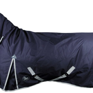 Harry's Horse Outdoordeken Thor 200gr met nek navy | Minihorseshop
