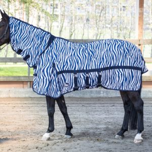 Harry's Horse Vliegendeken met hals met lycra inzet bij de schoft | Minihorseshop