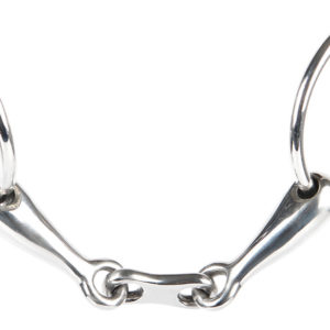 Harry's Horse Watertrens dubbelgebroken flat link 16mm | Minihorseshop