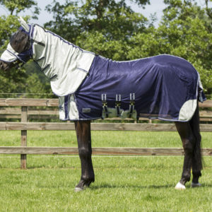QHP Vliegendeken met nek+hoed | Minihorseshop