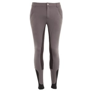 BR geplooide rijbroek Harry heren microfiber zitvlak | Minihorseshop