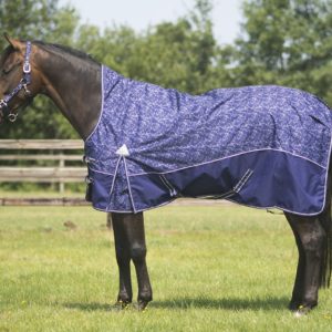 QHP Deken turnout collection h.hals fleece voering | Minihorseshop