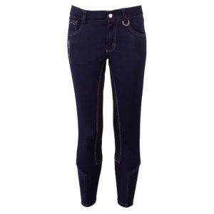 BR Rijbroek Marley kinderen microfiber zitvlak | Minihorseshop