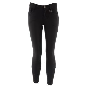 BR Rijbroek Milo kinderen microfiber zitvlak | Minihorseshop