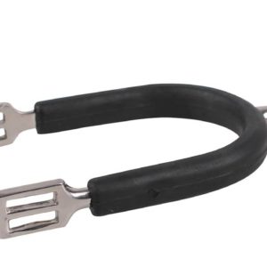 QHP Stompe sporen dames met rubber | Minihorseshop