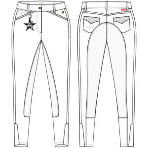 Imperial Riding Rijbroek Star Edition Standard Full seat | Minihorseshop