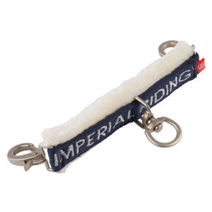 Imperial Riding Longeer bitstukje met bont Moments | Minihorseshop