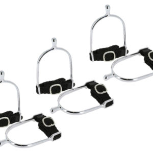 Hofman Sporen incl. Riem Heren 15 mm Druppelvorm | Minihorseshop