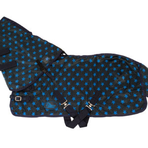 Harrys Horse Combo Vliegendeken Blue Nights | Minihorseshop