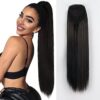 Trekkoord Paardenstaart Dames / Klassiek / Hot Koop Synthetisch haar Haar stuk Haarextensies Recht 76.2 cm Feest / Dagelijks / Alledaagse kleding miniinthebox | Minihorseshop