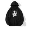 Trui met capuchon Cartoon Manga Anime Voorvak Grafisch Trui met capuchon Voor Voor heren Dames Uniseks Volwassenen Heet stempelen 100% Polyester Casual / Dagelijks miniinthebox | Minihorseshop