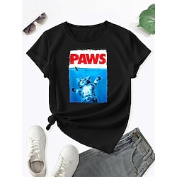 T-Shirt Afdrukken Grafisch T-shirt Voor Voor heren Dames Uniseks Volwassenen Heet stempelen 100% Polyester Casual / Dagelijks miniinthebox | Minihorseshop
